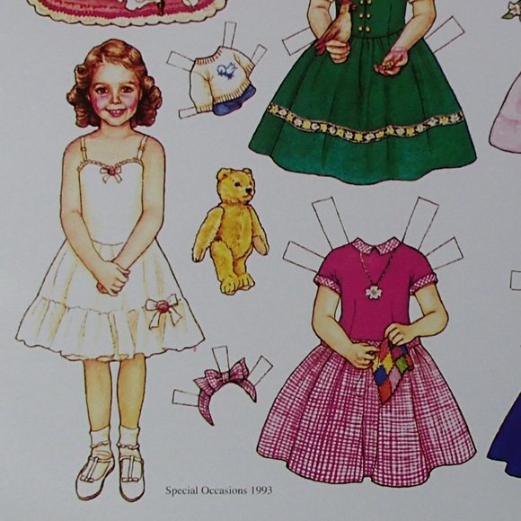 COPY - Theresa Borelli Paper Doll One Sheet Uncut BOGO - Picture 6 of 12